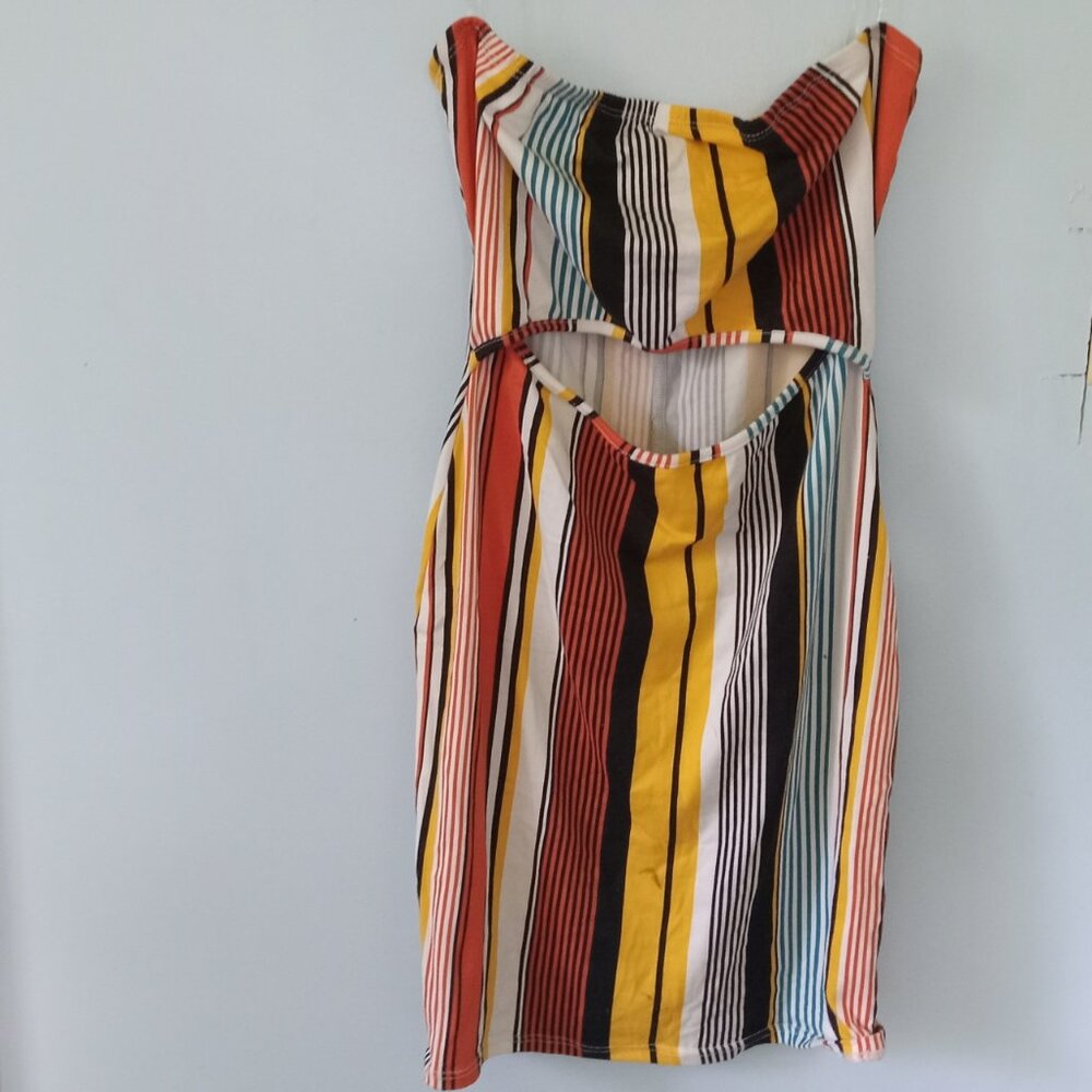 Striped Tube Dress sz. S